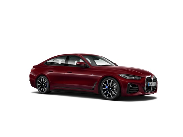 BMW Serie 4 420i Gran Coupe color Rojo. Año 2022. 135KW(184CV). Gasolina. En concesionario Movilnorte El Carralero de Madrid