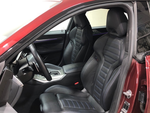 BMW Serie 4 420i Gran Coupe color Rojo. Año 2022. 135KW(184CV). Gasolina. En concesionario Movilnorte El Carralero de Madrid