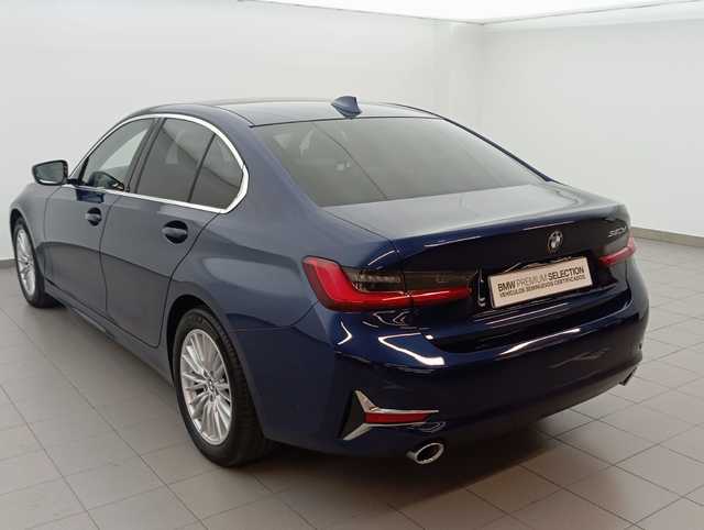 BMW Serie 3 320d color Azul. Año 2021. 140KW(190CV). Diésel. En concesionario Augusta Aragon S.A. de Zaragoza