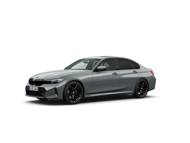 BMW Serie 3 320d color Gris. Año 2024. 140KW(190CV). Híbrido Electro/Diesel. En concesionario Augusta Aragon S.A. de Zaragoza