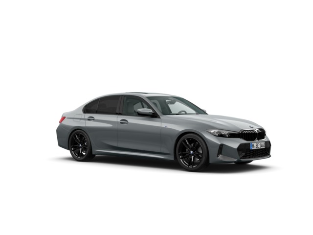 BMW Serie 3 320d color Gris. Año 2024. 140KW(190CV). Híbrido Electro/Diesel. En concesionario Augusta Aragon S.A. de Zaragoza