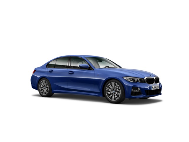 BMW Serie 3 318d color Azul. Año 2021. 110KW(150CV). Híbrido Electro/Diesel. En concesionario Hispamovil Elche de Alicante