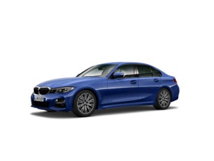 Fotos de BMW Serie 3 318d color Azul. Año 2021. 110KW(150CV). Híbrido Electro/Diesel. En concesionario Hispamovil Elche de Alicante