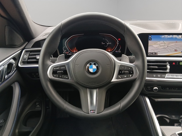 BMW Serie 4 420i Coupe color Azul. Año 2023. 135KW(184CV). Gasolina. En concesionario FINESTRAT Automoviles Fersan, S.A. de Alicante