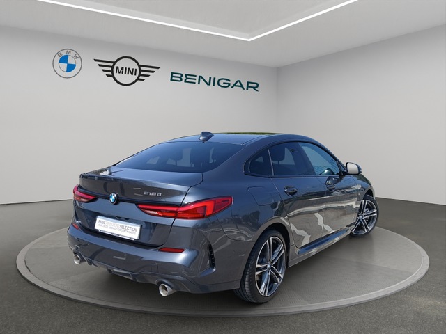 BMW Serie 2 218d Gran Coupe color Gris. Año 2020. 110KW(150CV). Diésel. En concesionario GANDIA Automoviles Fersan, S.A. de Valencia