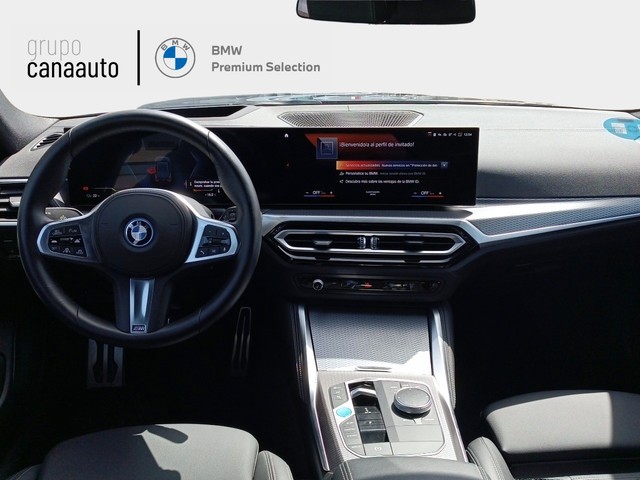 BMW i4 eDrive35 color Negro. Año 2023. 210KW(286CV). Eléctrico. En concesionario TACO de Sta. C. Tenerife