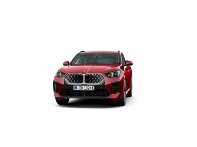 BMW iX2 eDrive20 color Rojo. Año 2024. 150KW(204CV). Eléctrico. En concesionario TACO de Sta. C. Tenerife
