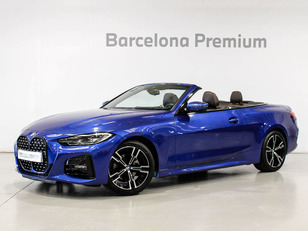 Fotos de BMW Serie 4 420i Cabrio color Azul. Año 2024. 135KW(184CV). Gasolina. En concesionario Barcelona Premium -- GRAN VIA de Barcelona