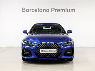 Fotos de BMW Serie 4 420i Cabrio color Azul. Año 2024. 135KW(184CV). Gasolina. En concesionario Barcelona Premium -- GRAN VIA de Barcelona