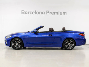 Fotos de BMW Serie 4 420i Cabrio color Azul. Año 2024. 135KW(184CV). Gasolina. En concesionario Barcelona Premium -- GRAN VIA de Barcelona
