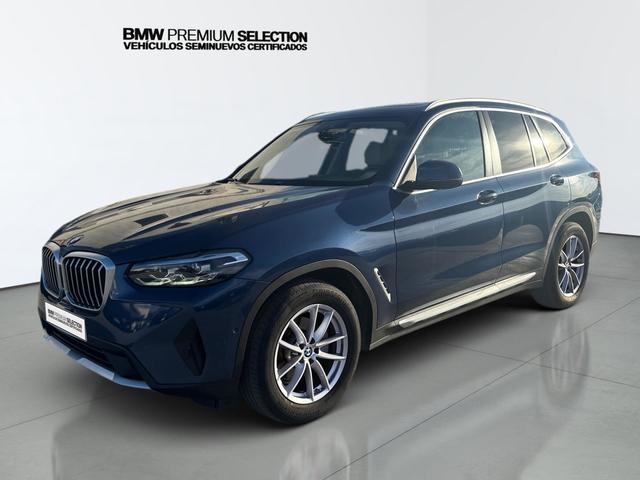 BMW X3 xDrive20d color Azul. Año 2022. 140KW(190CV). Diésel. En concesionario Automotor Premium Marbella - Málaga de Málaga