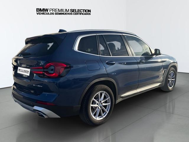 BMW X3 xDrive20d color Azul. Año 2022. 140KW(190CV). Diésel. En concesionario Automotor Premium Marbella - Málaga de Málaga