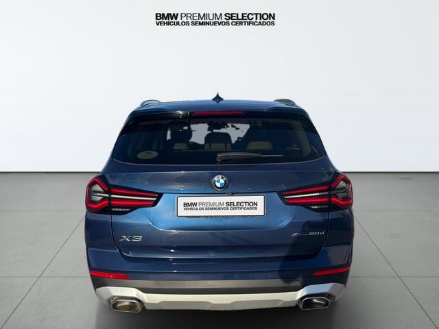 BMW X3 xDrive20d color Azul. Año 2022. 140KW(190CV). Diésel. En concesionario Automotor Premium Marbella - Málaga de Málaga