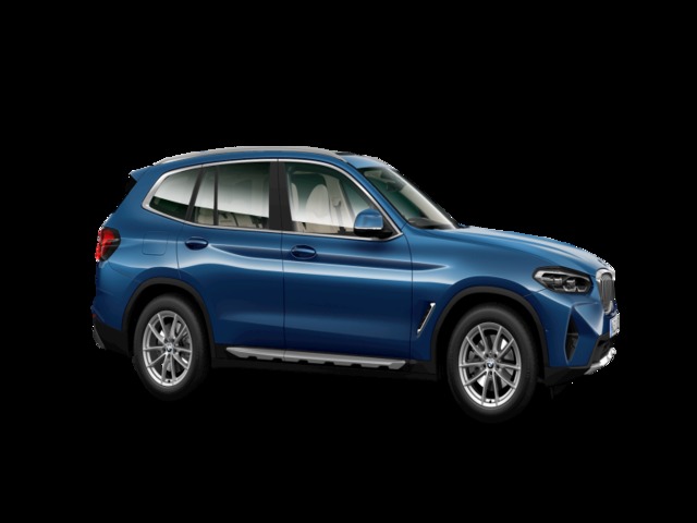 BMW X3 xDrive20d color Azul. Año 2022. 140KW(190CV). Diésel. En concesionario Automotor Premium Marbella - Málaga de Málaga