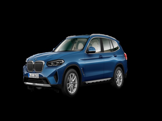 BMW X3 xDrive20d color Azul. Año 2022. 140KW(190CV). Diésel. En concesionario Automotor Premium Marbella - Málaga de Málaga