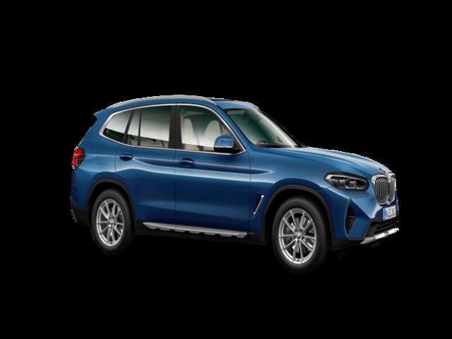 BMW X3 xDrive20d color Azul. Año 2022. 140KW(190CV). Diésel. En concesionario Automotor Premium Marbella - Málaga de Málaga