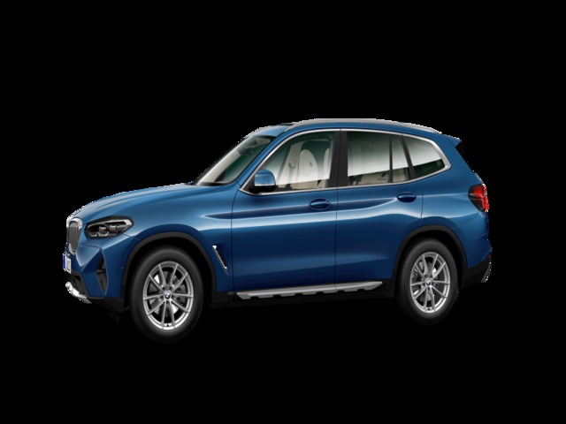 BMW X3 xDrive20d color Azul. Año 2022. 140KW(190CV). Diésel. En concesionario Automotor Premium Marbella - Málaga de Málaga