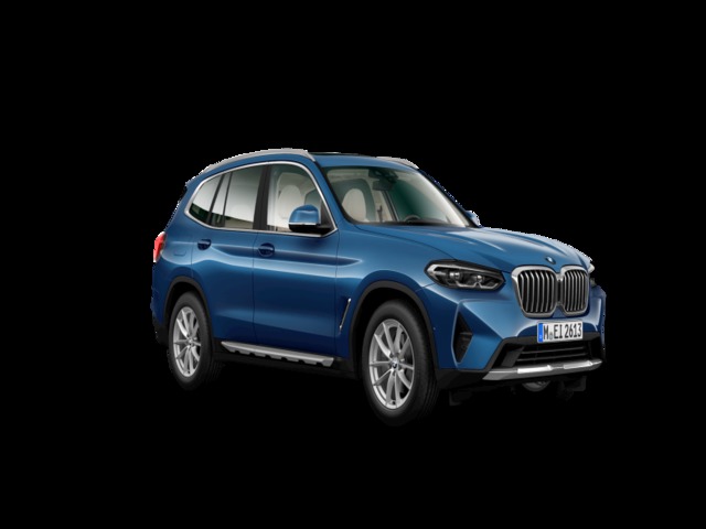 BMW X3 xDrive20d color Azul. Año 2022. 140KW(190CV). Diésel. En concesionario Automotor Premium Marbella - Málaga de Málaga