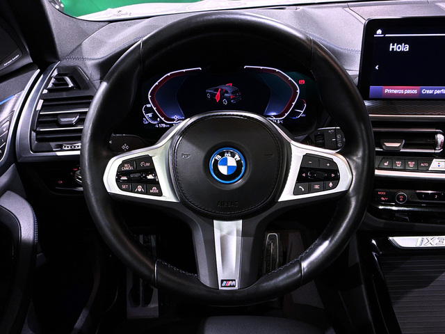 BMW iX3 M Sport color Blanco. Año 2023. 210KW(286CV). Eléctrico. En concesionario BMW Marcos Automoción de Valencia