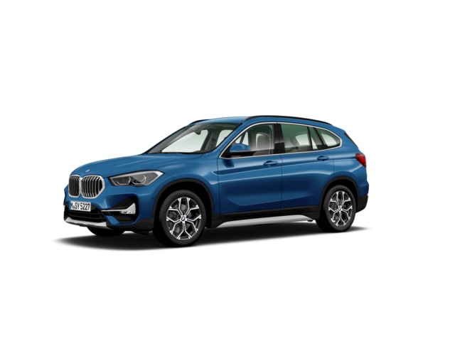 BMW X1 xDrive20d color Azul. Año 2022. 140KW(190CV). Diésel. En concesionario Augusta Aragon S.A. de Zaragoza