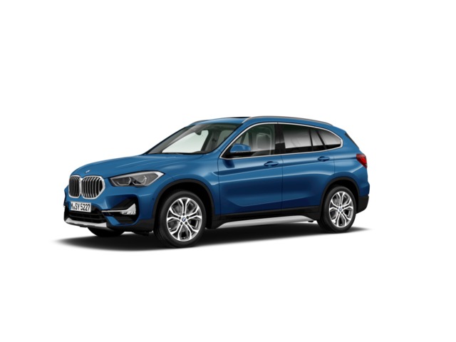 BMW X1 sDrive18d color Azul. Año 2021. 110KW(150CV). Diésel. En concesionario Amiocar S.A. de Coruña