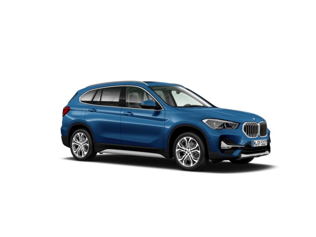 BMW X1 sDrive18d color Azul. Año 2021. 110KW(150CV). Diésel. En concesionario Amiocar S.A. de Coruña