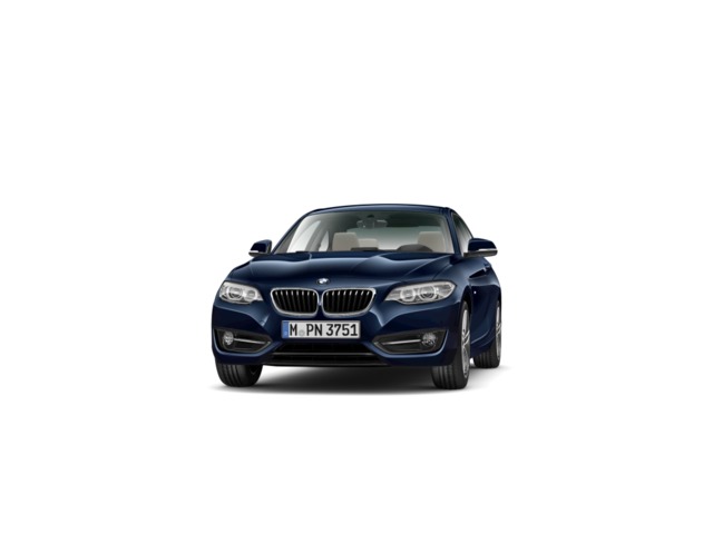 BMW Serie 2 218d Coupe color Azul. Año 2017. 110KW(150CV). Diésel. En concesionario Carteya Motor | Campo de Gibraltar de Cádiz