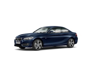 Fotos de BMW Serie 2 218d Coupe color Azul. Año 2017. 110KW(150CV). Diésel. En concesionario Carteya Motor | Campo de Gibraltar de Cádiz