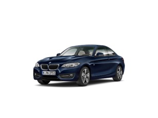 Fotos de BMW Serie 2 218d Coupe color Azul. Año 2017. 110KW(150CV). Diésel. En concesionario Carteya Motor | Campo de Gibraltar de Cádiz