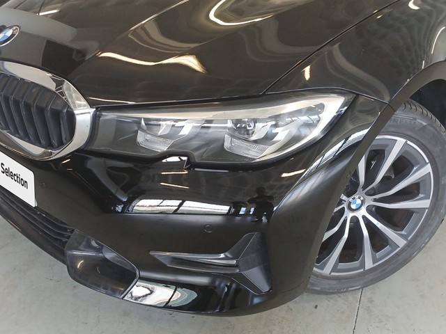 BMW Serie 3 320d color Negro. Año 2021. 140KW(190CV). Diésel. En concesionario Enekuri Motor de Vizcaya