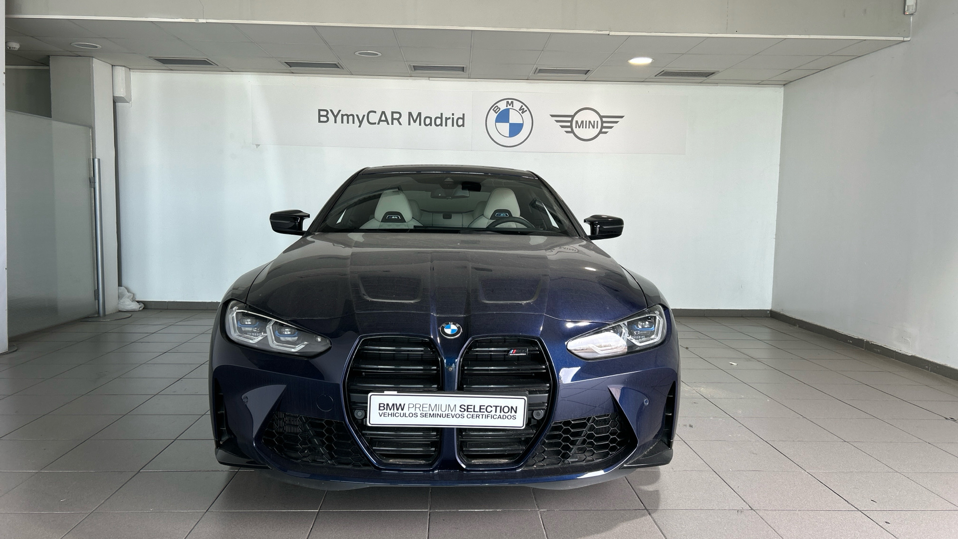 BMW M M4 Coupe color Azul. Año 2025. 375KW(510CV). Gasolina. En concesionario BYmyCAR Madrid - Alcalá de Madrid