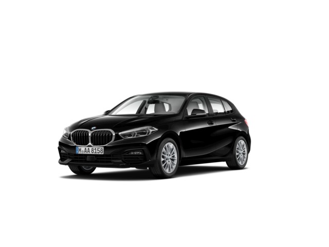 BMW Serie 1 118i color Negro. Año 2024. 103KW(140CV). Gasolina. En concesionario Automotor Premium Marbella - Málaga de Málaga