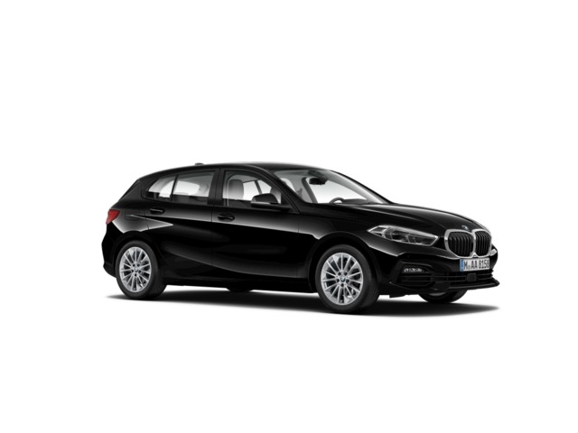BMW Serie 1 118i color Negro. Año 2024. 103KW(140CV). Gasolina. En concesionario Automotor Premium Marbella - Málaga de Málaga