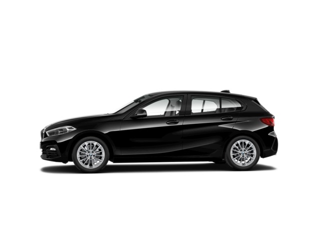 BMW Serie 1 118i color Negro. Año 2024. 103KW(140CV). Gasolina. En concesionario Automotor Premium Marbella - Málaga de Málaga