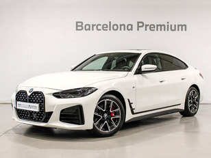 Fotos de BMW Serie 4 420i Gran Coupe color Blanco. Año 2024. 135KW(184CV). Gasolina. En concesionario Barcelona Premium -- GRAN VIA de Barcelona