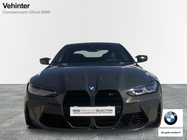 BMW M M4 Coupe Competition color Gris. Año 2021. 375KW(510CV). Gasolina. En concesionario Momentum S.A. de Madrid