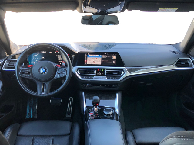BMW M M4 Coupe Competition color Gris. Año 2021. 375KW(510CV). Gasolina. En concesionario Momentum S.A. de Madrid