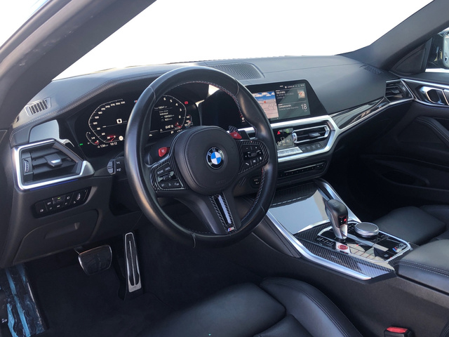 BMW M M4 Coupe Competition color Gris. Año 2021. 375KW(510CV). Gasolina. En concesionario Momentum S.A. de Madrid