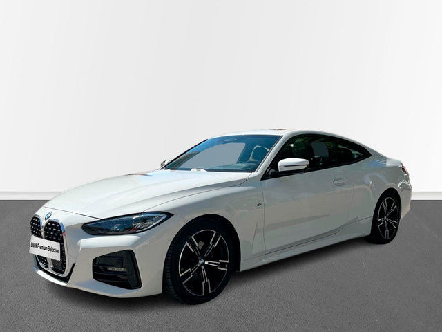 BMW Serie 4 420i Coupe color Blanco. Año 2021. 135KW(184CV). Gasolina. En concesionario Murcia Premium S.L. AV DEL ROCIO de Murcia