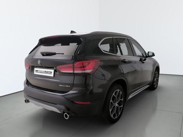BMW X1 sDrive18d color Negro. Año 2021. 110KW(150CV). Diésel. En concesionario CARTAGENA PREMIUM S.L. de Murcia