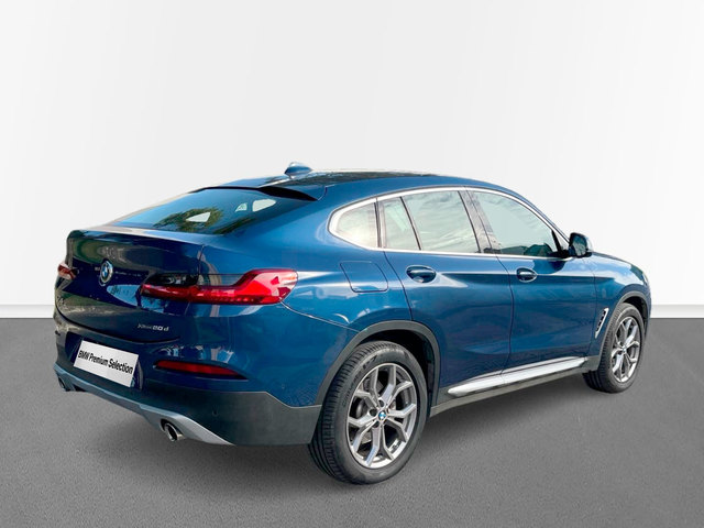 BMW X4 xDrive20d color Azul. Año 2021. 140KW(190CV). Diésel. En concesionario Murcia Premium S.L. AV DEL ROCIO de Murcia