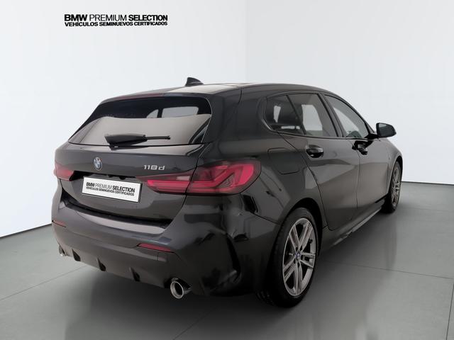 BMW Serie 1 118d color Negro. Año 2024. 110KW(150CV). Diésel. En concesionario Automotor Premium Marbella - Málaga de Málaga