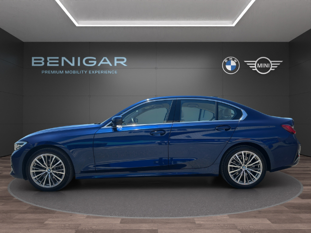 BMW Serie 3 318d color Azul. Año 2020. 110KW(150CV). Diésel. En concesionario Hispamovil Elche de Alicante
