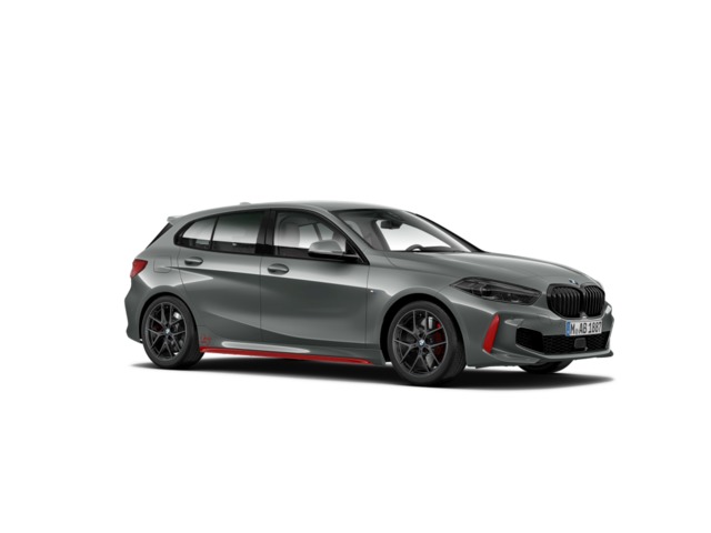 BMW Serie 1 128ti color Gris. Año 2024. 195KW(265CV). Gasolina. En concesionario Caetano Cuzco Raimundo Fernandez Villaverde, 45 de Madrid