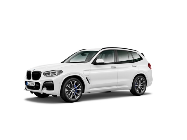 BMW X3 xDrive30e color Blanco. Año 2021. 215KW(292CV). Híbrido Electro/Gasolina. En concesionario BMW Marcos Automoción de Valencia