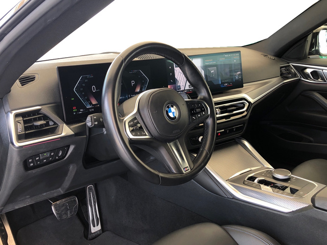 BMW Serie 4 420d Coupe color Negro. Año 2023. 140KW(190CV). Diésel. En concesionario Vehinter Getafe de Madrid