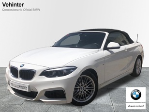 Fotos de BMW Serie 2 218i Cabrio color Blanco. Año 2019. 100KW(136CV). Gasolina. En concesionario Vehinter Getafe de Madrid