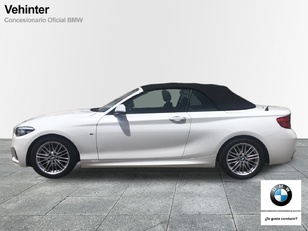 Fotos de BMW Serie 2 218i Cabrio color Blanco. Año 2019. 100KW(136CV). Gasolina. En concesionario Vehinter Getafe de Madrid
