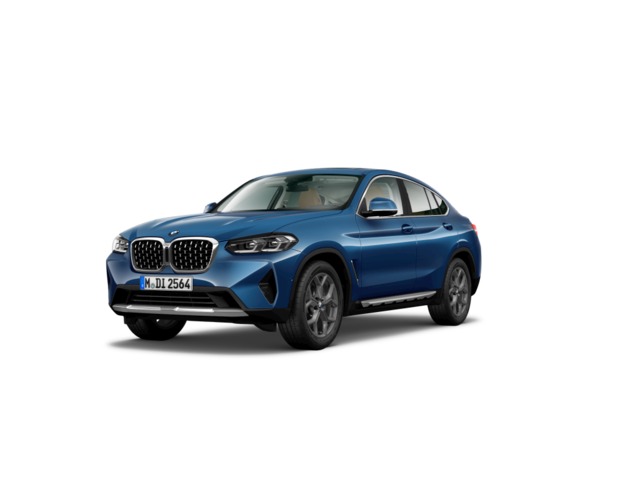 BMW X4 xDrive20d color Azul. Año 2022. 140KW(190CV). Diésel. En concesionario Vehinter Alcorcón de Madrid