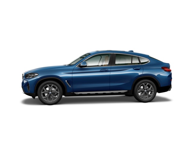 BMW X4 xDrive20d color Azul. Año 2022. 140KW(190CV). Diésel. En concesionario Vehinter Alcorcón de Madrid